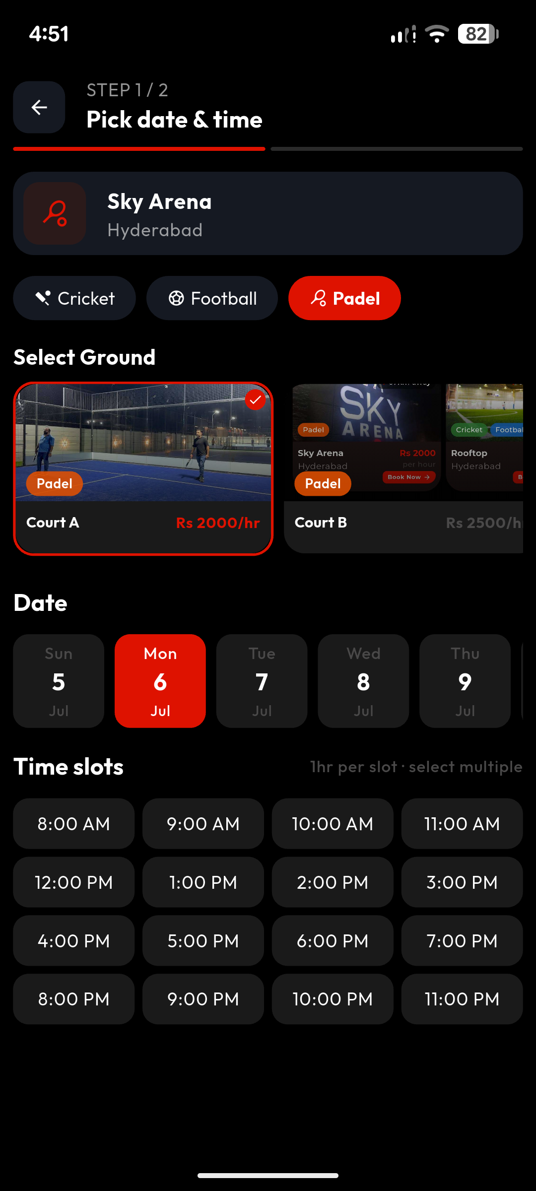 Sportec - Find Sports Arenas Near You